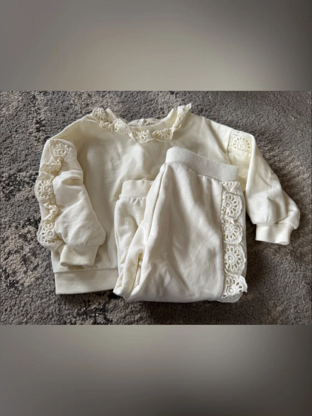 Habitual Kids Lace Eyelet set